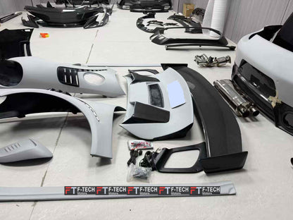 Dry Carbon Fiber GT2 RS Body Kit For Porsche 911 991.2 Carrera 4 S 4S 2015 - 2019
