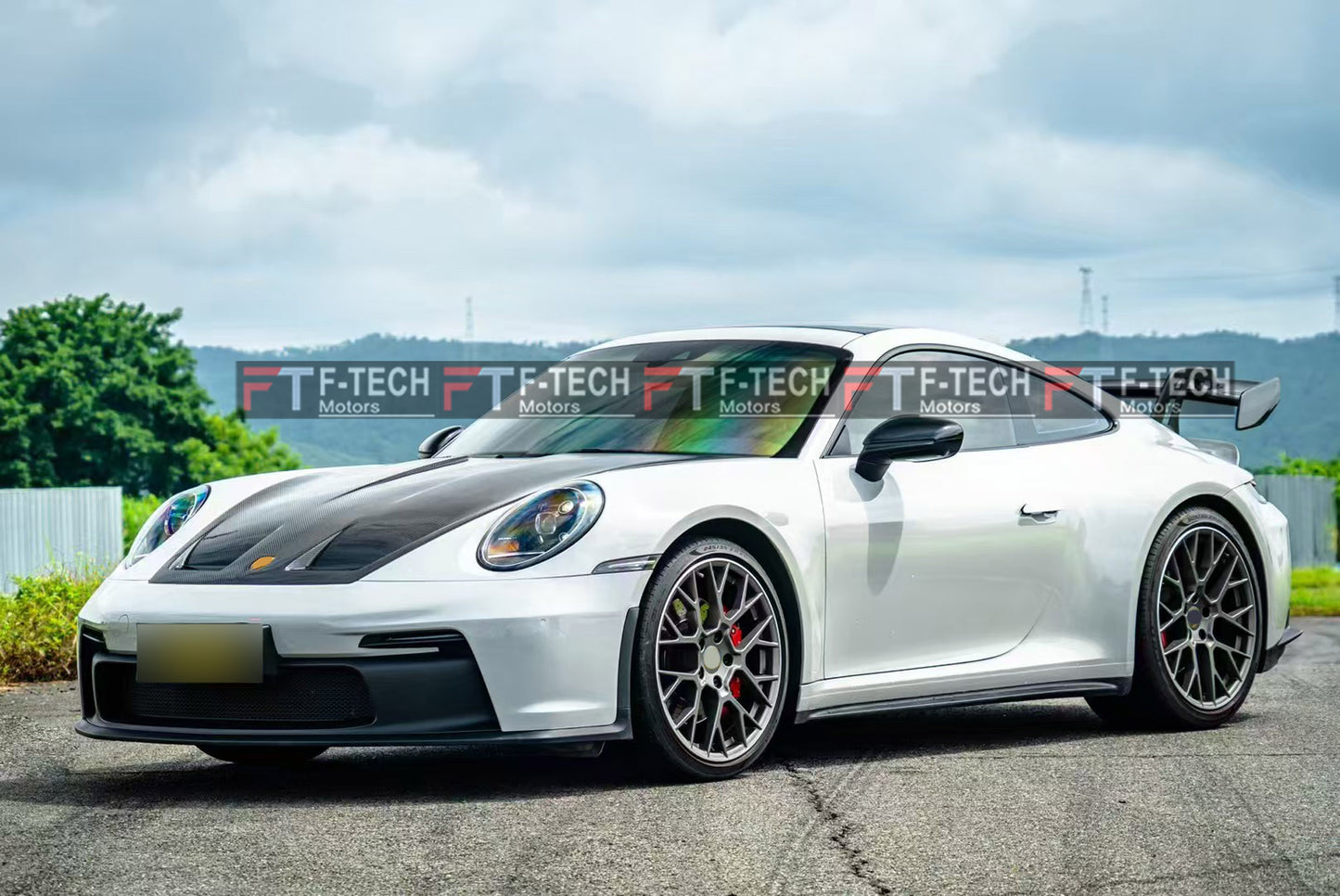 GT3 Transformer Dry Carbon Body Kit Fit Porsche 911 992.1 Carrera 4 S 4S 2019 - 2024
