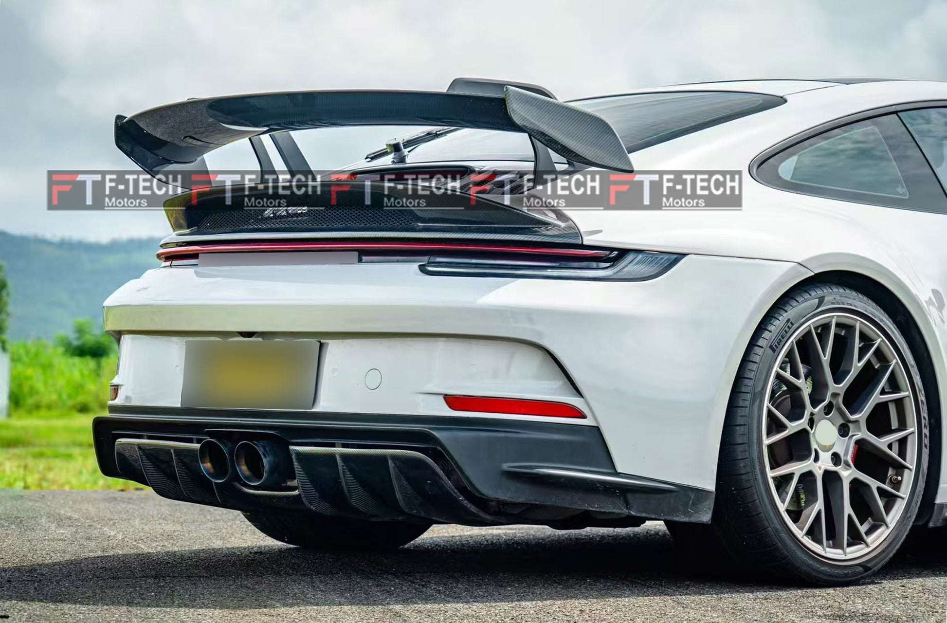 GT3 Transformer Dry Carbon Body Kit Fit Porsche 911 992.1 Carrera 4 S 4S 2019 - 2024
