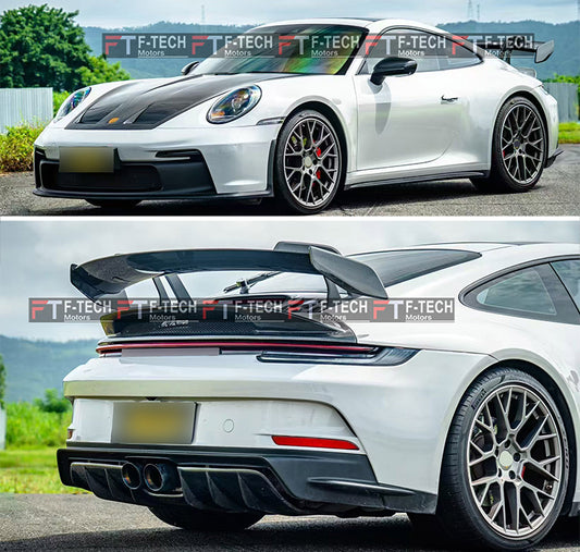 GT3 Transformer Dry Carbon Body Kit Fit Porsche 911 992.1 Carrera 4 S 4S 2019 - 2024