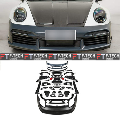 Turbo S Upgrade Body For Kit Porsche 911 992.1 Carrera 4 S 2019 - 2023