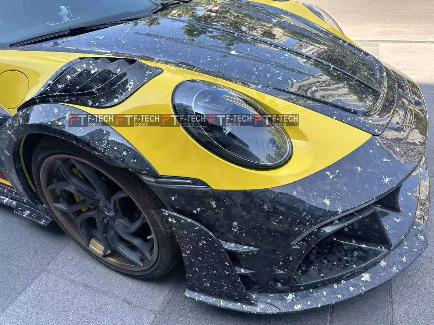 Forged Carbon Fiber Soft Body Kit For Porsche 911 992.1  Turbo S 2020 - 2023 Mansory P9LM EVO 90
