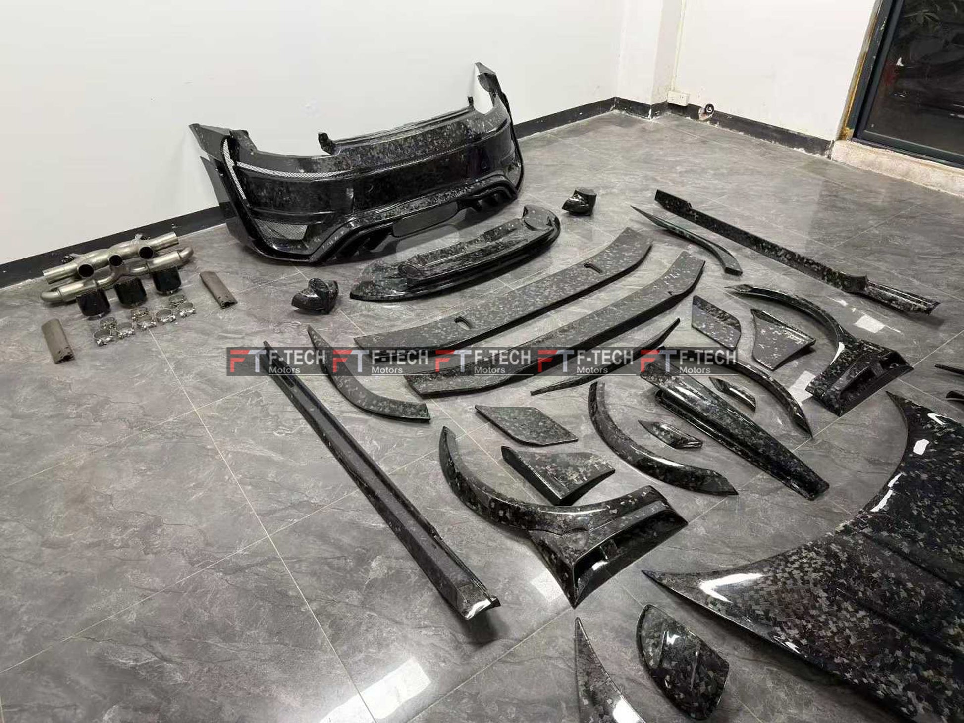 Forged Carbon Fiber Soft Body Kit For Porsche 911 992.1  Turbo S 2020 - 2023 Mansory P9LM EVO 90