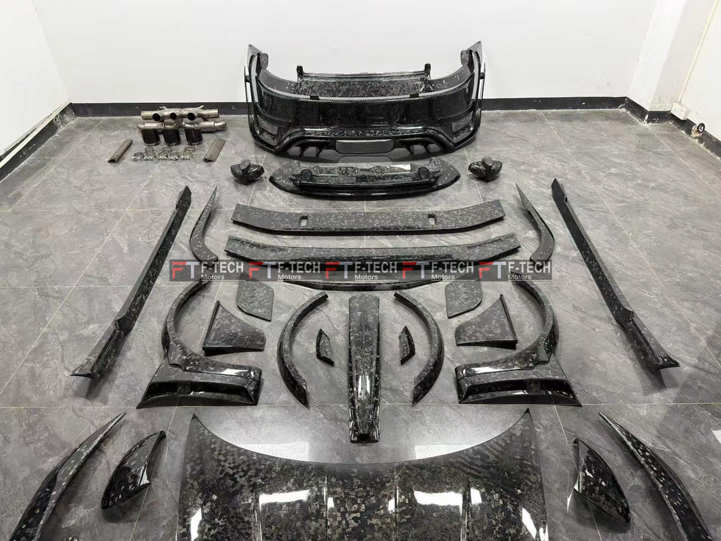 Forged Carbon Fiber Soft Body Kit For Porsche 911 992.1  Turbo S 2020 - 2023 Mansory P9LM EVO 90