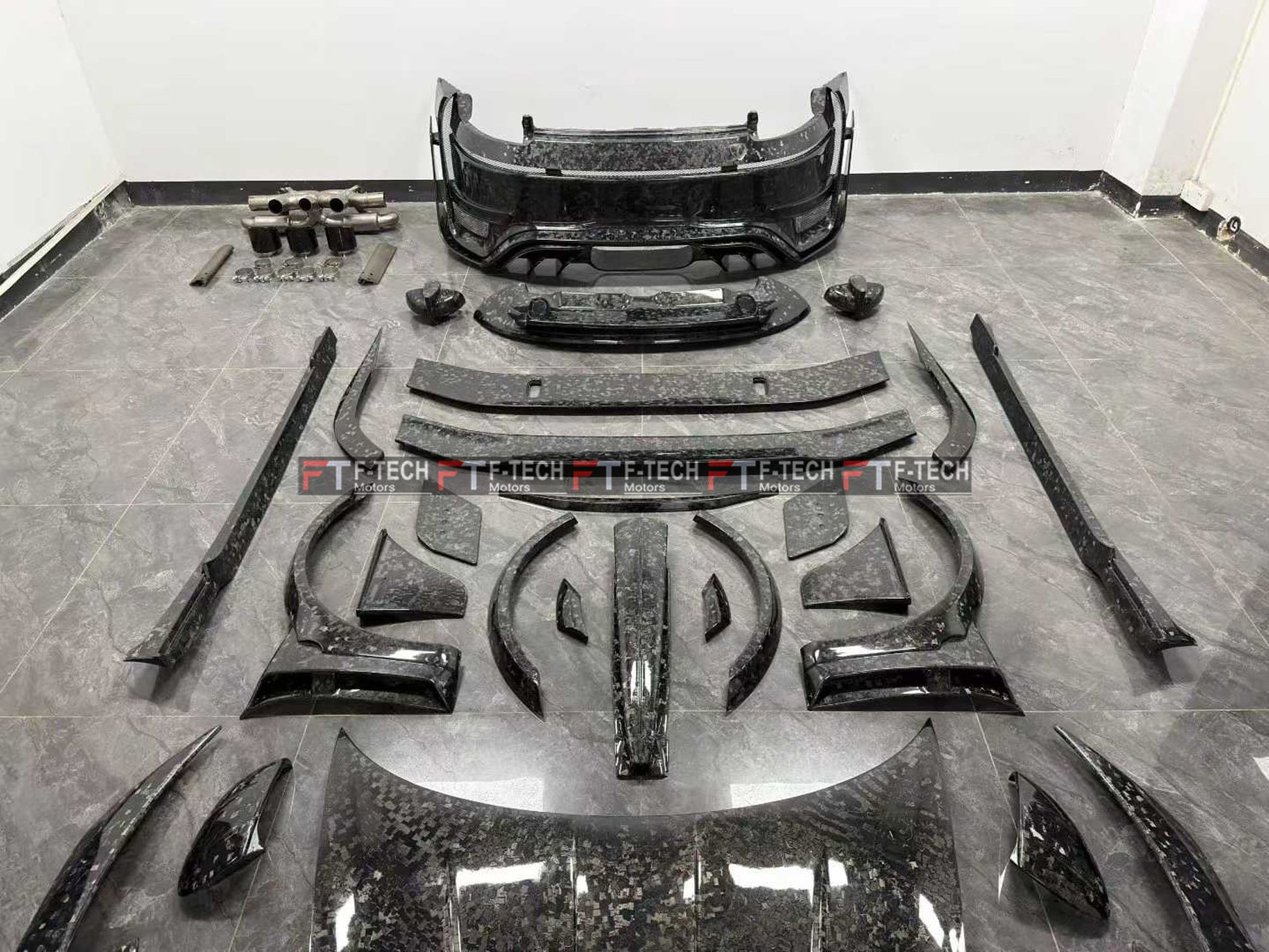 Forged Carbon Fiber Soft Body Kit For Porsche 911 992.1  Turbo S 2020 - 2023 Mansory P9LM EVO 90