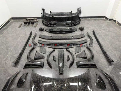 Forged Carbon Fiber Soft Body Kit For Porsche 911 992.1  Turbo S 2020 - 2023 Mansory P9LM EVO 90