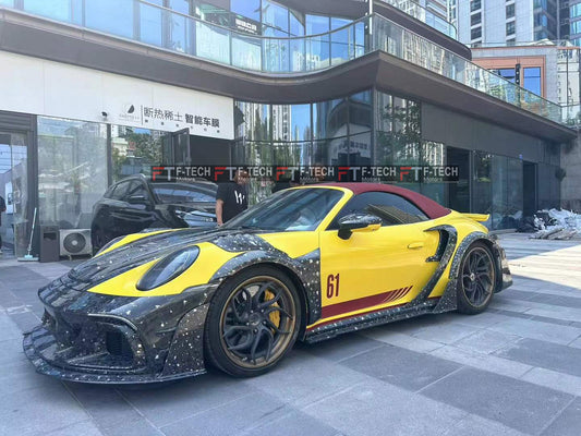 Forged Carbon Fiber Soft Body Kit For Porsche 911 992.1  Turbo S 2020 - 2023 Mansory P9LM EVO 90