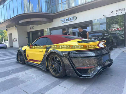 Forged Carbon Fiber Soft Body Kit For Porsche 911 992.1  Turbo S 2020 - 2023 Mansory P9LM EVO 90