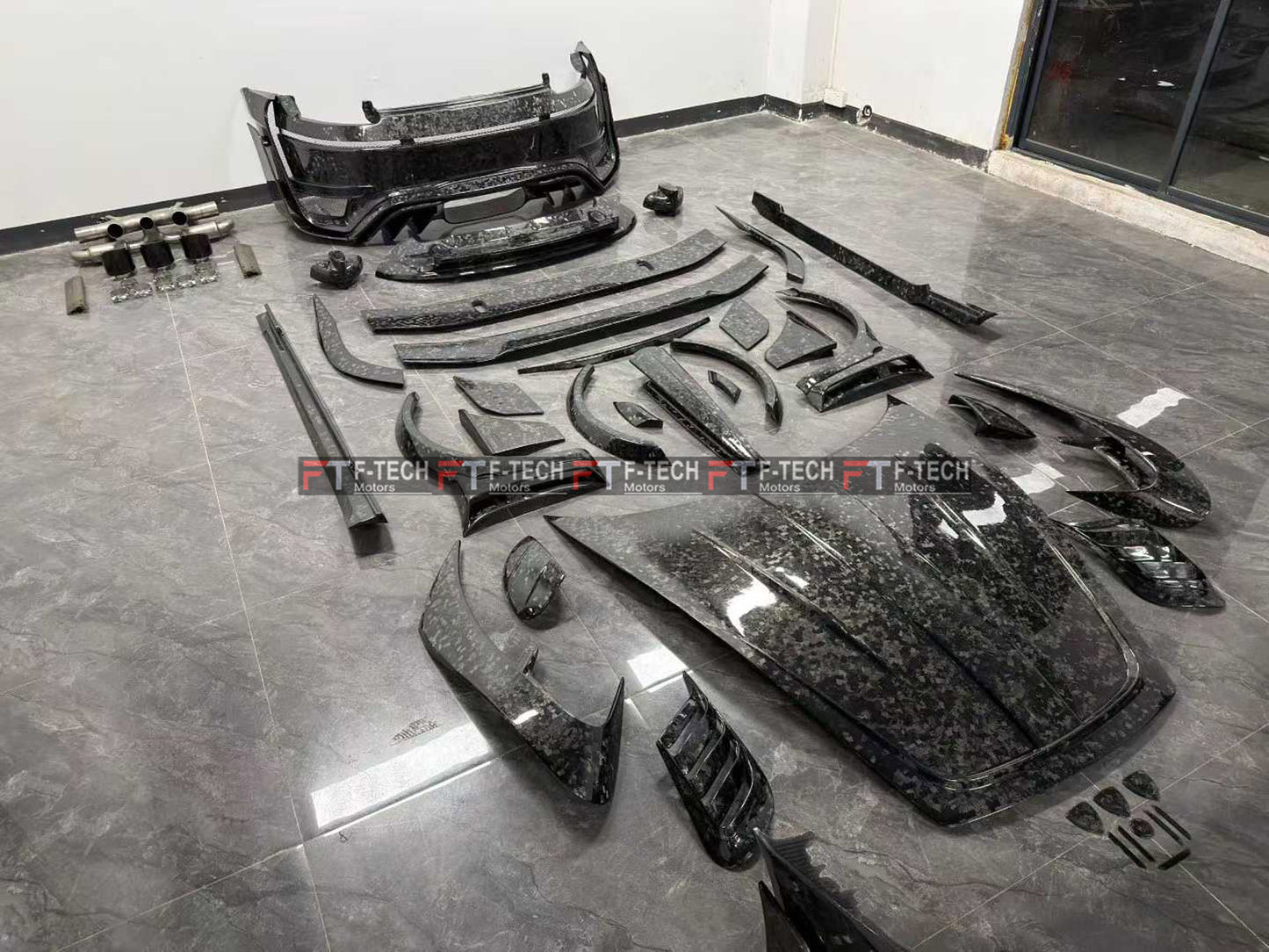 Forged Carbon Fiber Soft Body Kit For Porsche 911 992.1  Turbo S 2020 - 2023 Mansory P9LM EVO 90