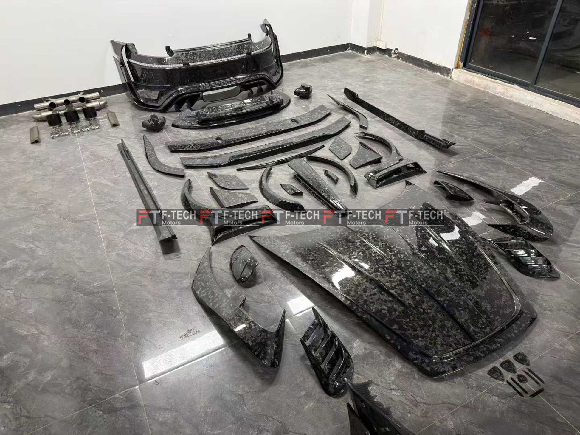 Forged Carbon Fiber Soft Body Kit For Porsche 911 992.1  Turbo S 2020 - 2023 Mansory P9LM EVO 90