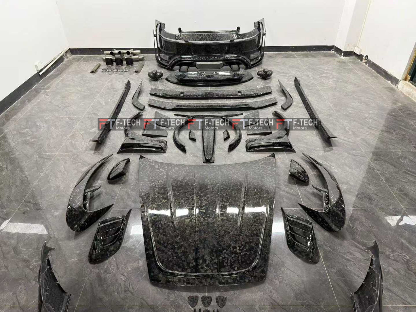 Forged Carbon Fiber Soft Body Kit For Porsche 911 992.1  Turbo S 2020 - 2023 Mansory P9LM EVO 90
