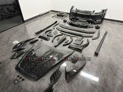 Forged Carbon Fiber Soft Body Kit For Porsche 911 992.1  Turbo S 2020 - 2023 Mansory P9LM EVO 90