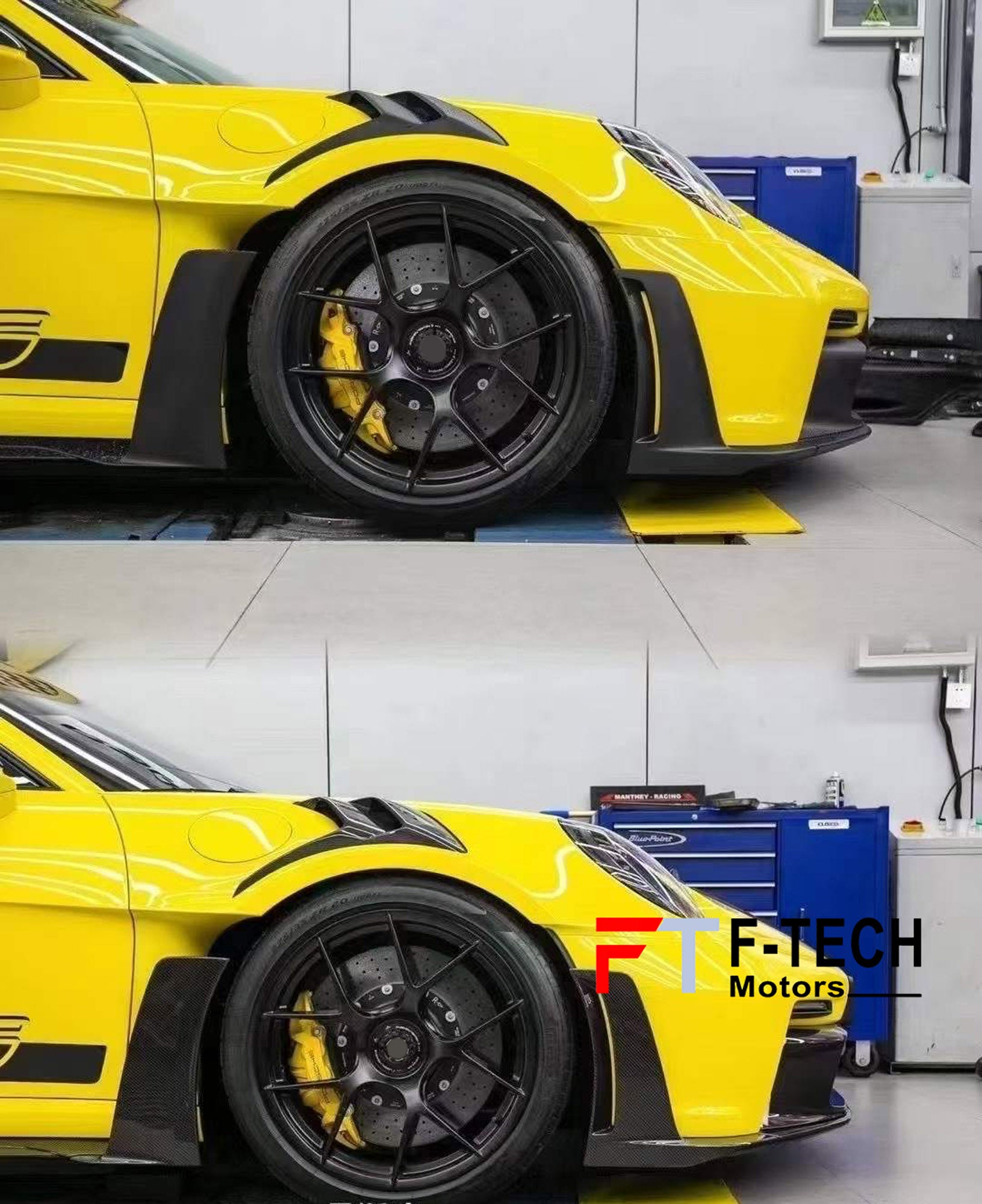 For Porsche 911 992.1 GT3 RS 2019 - 2024 Dry Carbon Exterior Replacement Kit