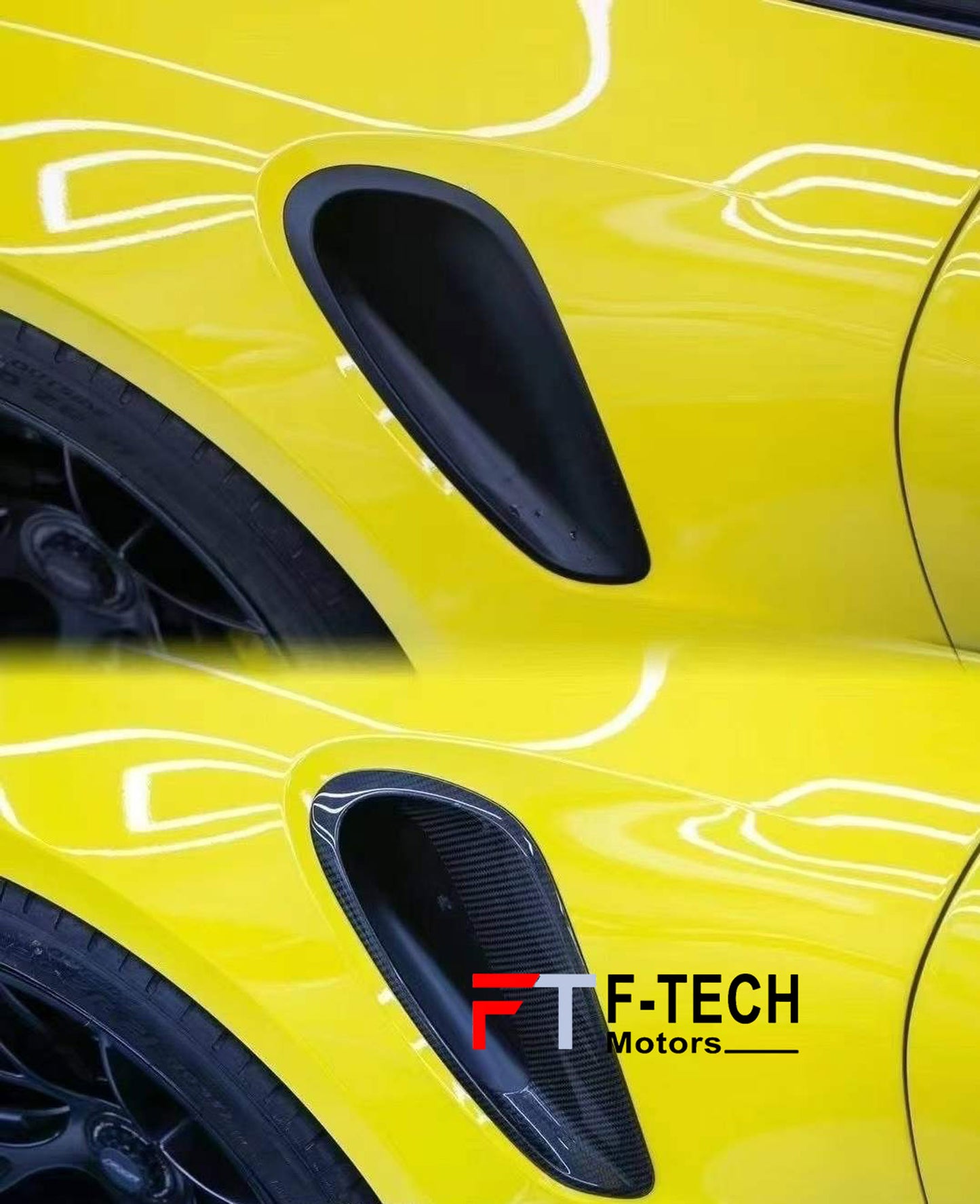For Porsche 911 992.1 GT3 RS 2019 - 2024 Dry Carbon Exterior Replacement Kit
