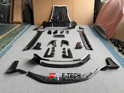 For Porsche 911 992.1 GT3 RS 2019 - 2024 Dry Carbon Exterior Replacement Kit