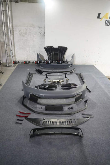 GT3 Body Kit Fit Porsche 911 992.1 Carrera 4 S 4S 2019 - 2024 Plastic