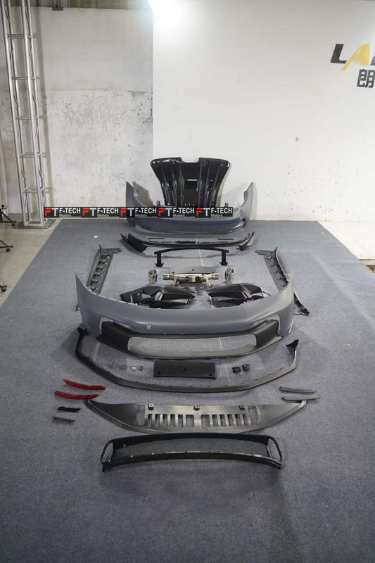 GT3 Body Kit Fit Porsche 911 992.1 Carrera 4 S 4S 2019 - 2024 Plastic