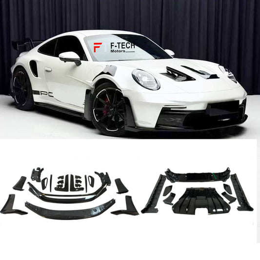 Dry Carbon Exterior Replacement Trim Parts For Porsche 911 992.1 GT3 RS 2019 - 2024 