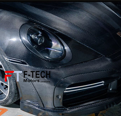 Dry Carbon Fiber Body Kit For Porsche 911 992.1 Carrera S 2019 - 2024 Top Car Stinger GTR