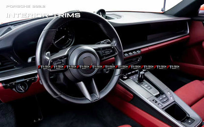 Dry Carbon Interior Trim Kit For Porsche 911 992.2 992.1 2019 - 2026