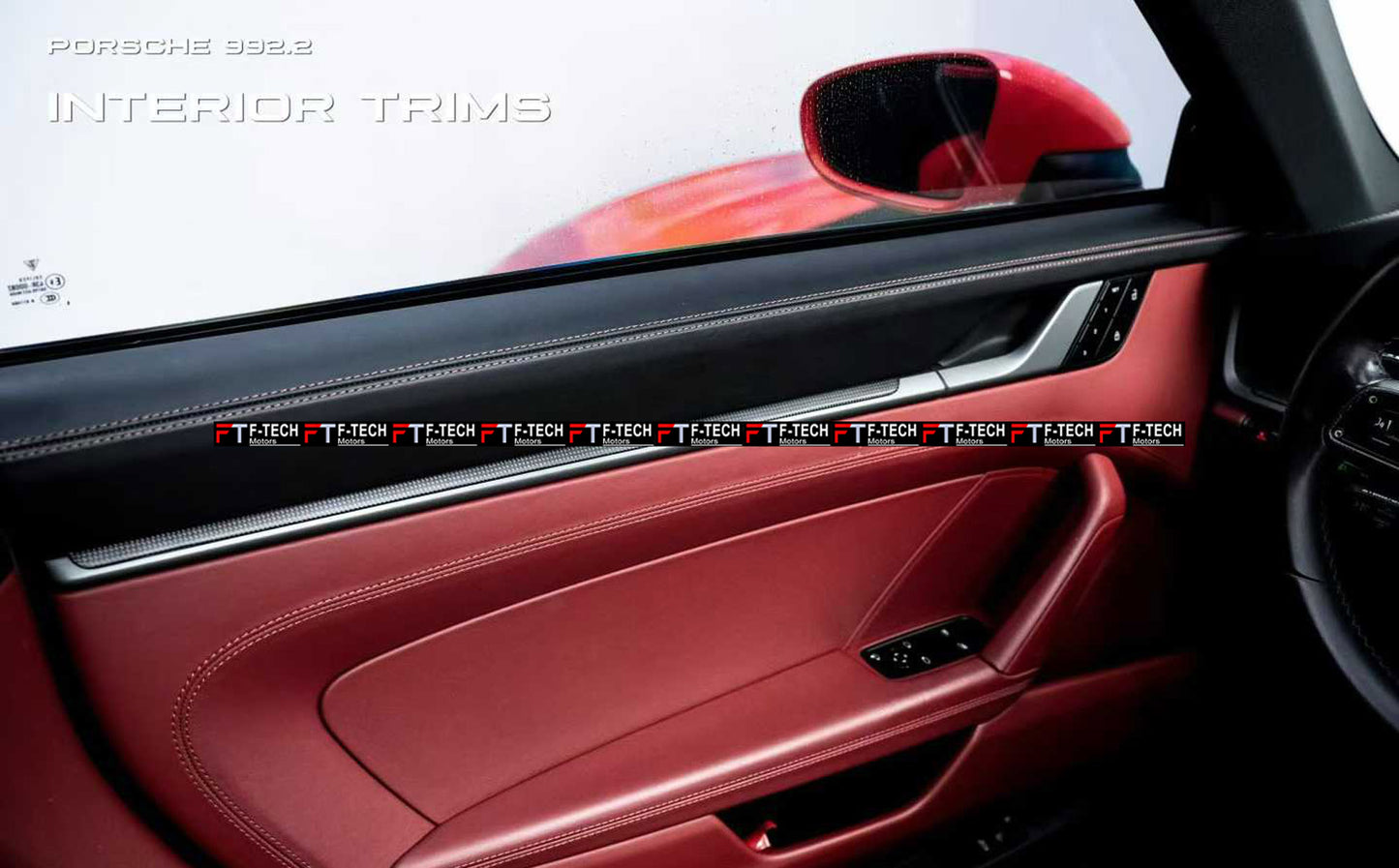 Dry Carbon Interior Trim Kit For Porsche 911 992.2 992.1 2019 - 2026