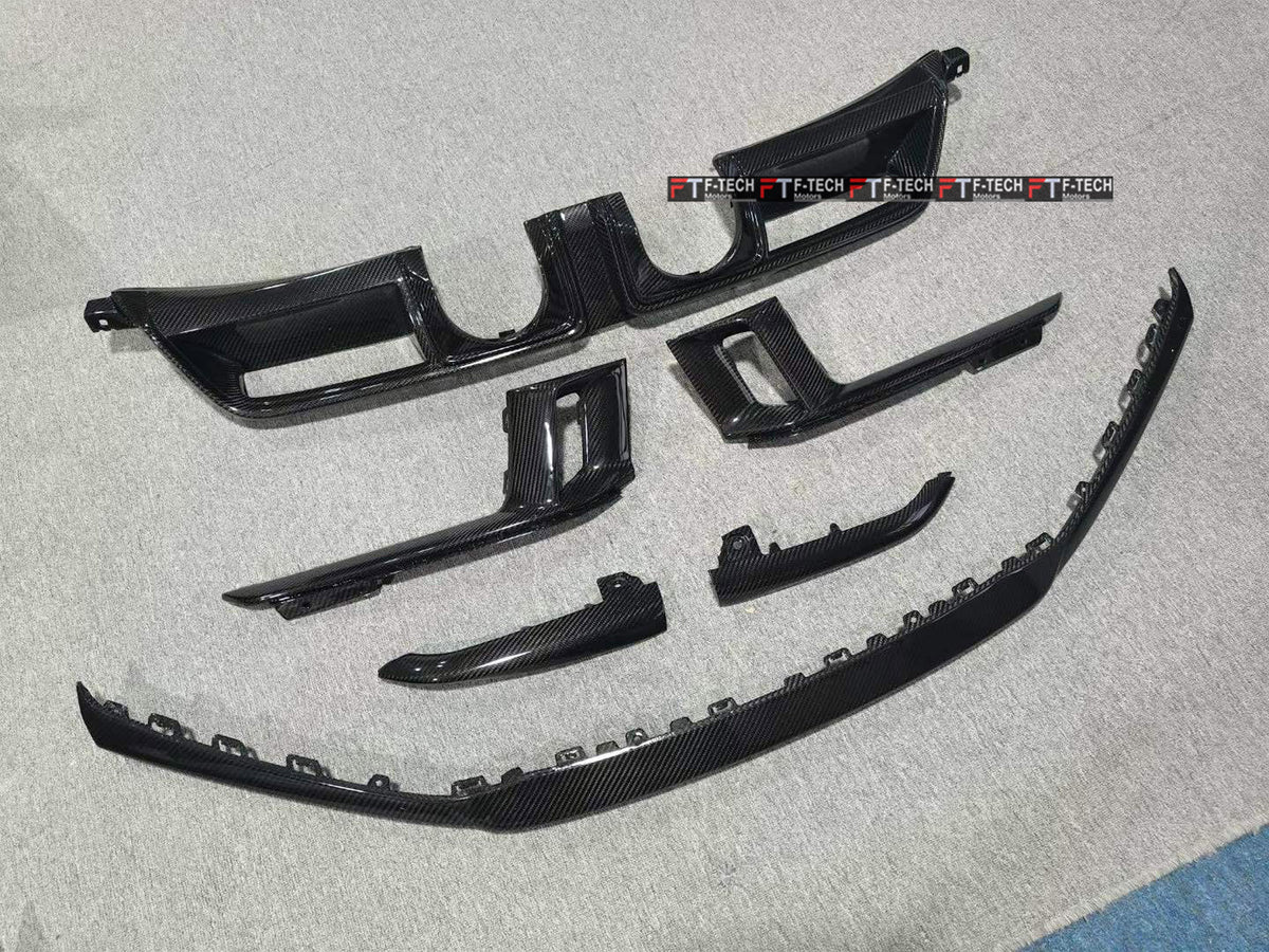 Dry Carbon Front Lip Rear Diffuser Air Intakes OEM Replacement For Porsche 911 992.2 Carrera GTS 2024+