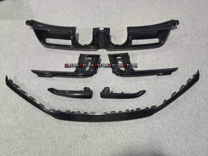Dry Carbon Front Lip Rear Diffuser Air Intakes OEM Replacement For Porsche 911 992.2 Carrera GTS 2024+