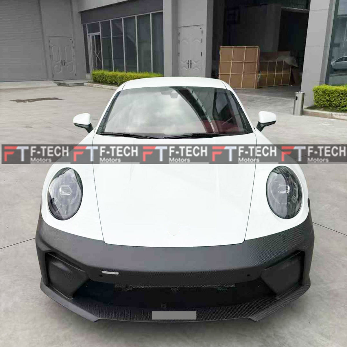 Dry Carbon GT3 Style Front Bumper For Porsche 911 992.2 Carrera 4 S 4S 2024+