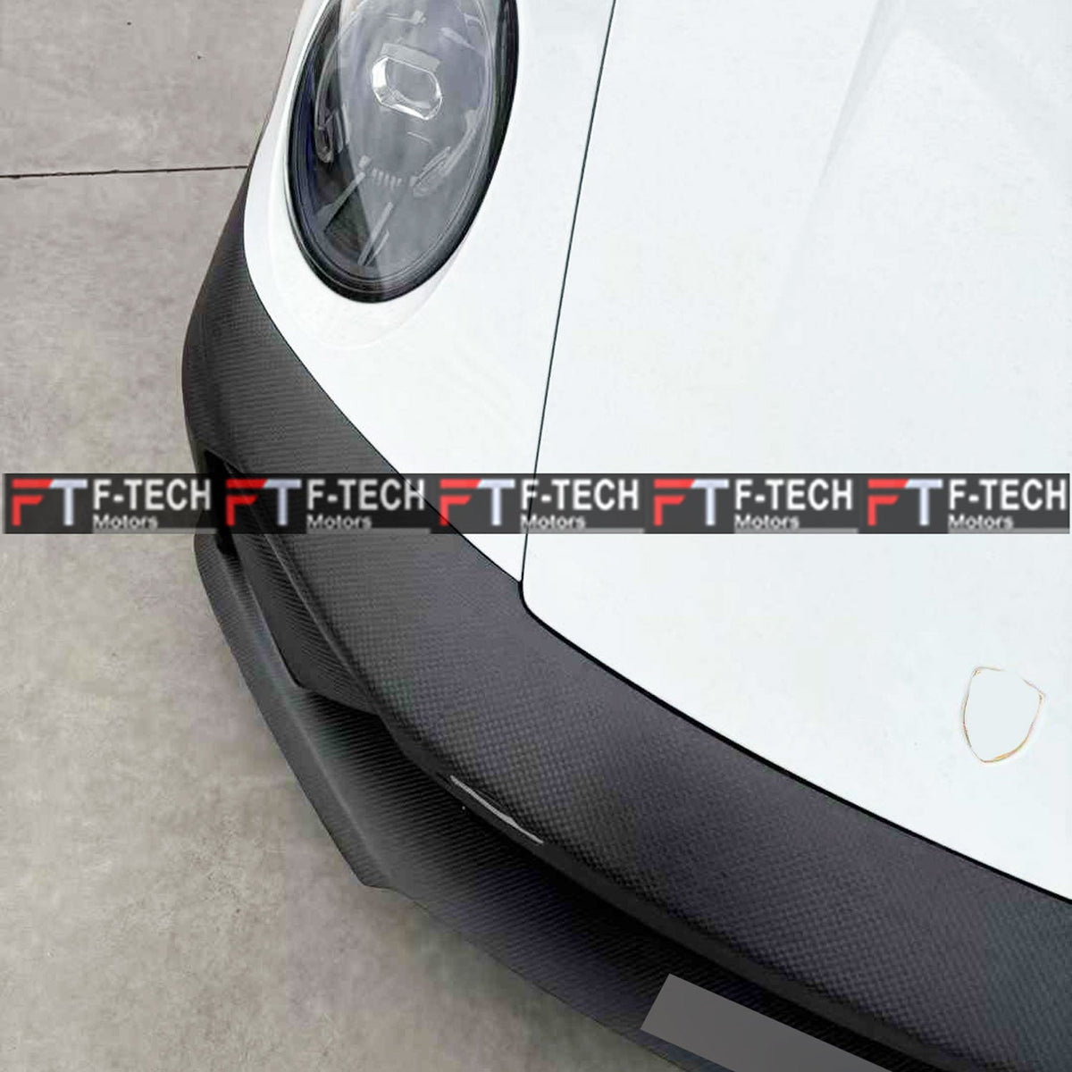 Dry Carbon GT3 Style Front Bumper For Porsche 911 992.2 Carrera 4 S 4S 2024+