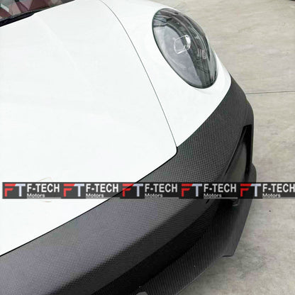 Dry Carbon GT3 Style Front Bumper For Porsche 911 992.2 Carrera 4 S 4S 2024+