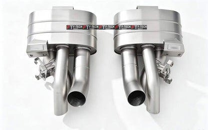 Catted Catback Exhaust System For Porsche 911 992.2 Turbo S 2024+