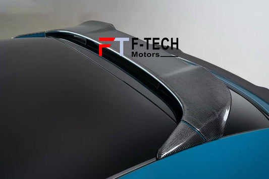 Dry Carbon Fiber Rear Roof Spoiler For Porsche Cayenne Coupe 9Y0 2017 - 2023 Mansory