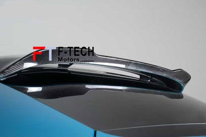 Dry Carbon Fiber Rear Roof Spoiler For Porsche Cayenne Coupe 9Y0 2017 - 2023 Mansory