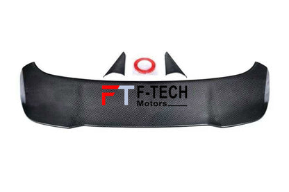 Dry Carbon Fiber Rear Roof Spoiler For Porsche Cayenne Coupe 9Y0 2017 - 2023 Mansory