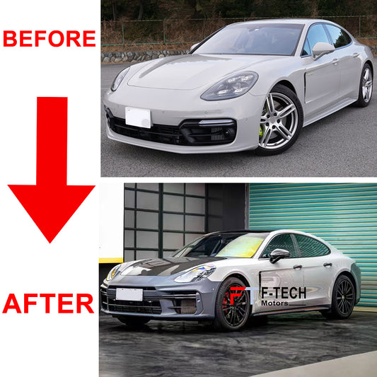 Turbo Style Conversion Body Kit For Porsche Panamera 971 2017 - 2023