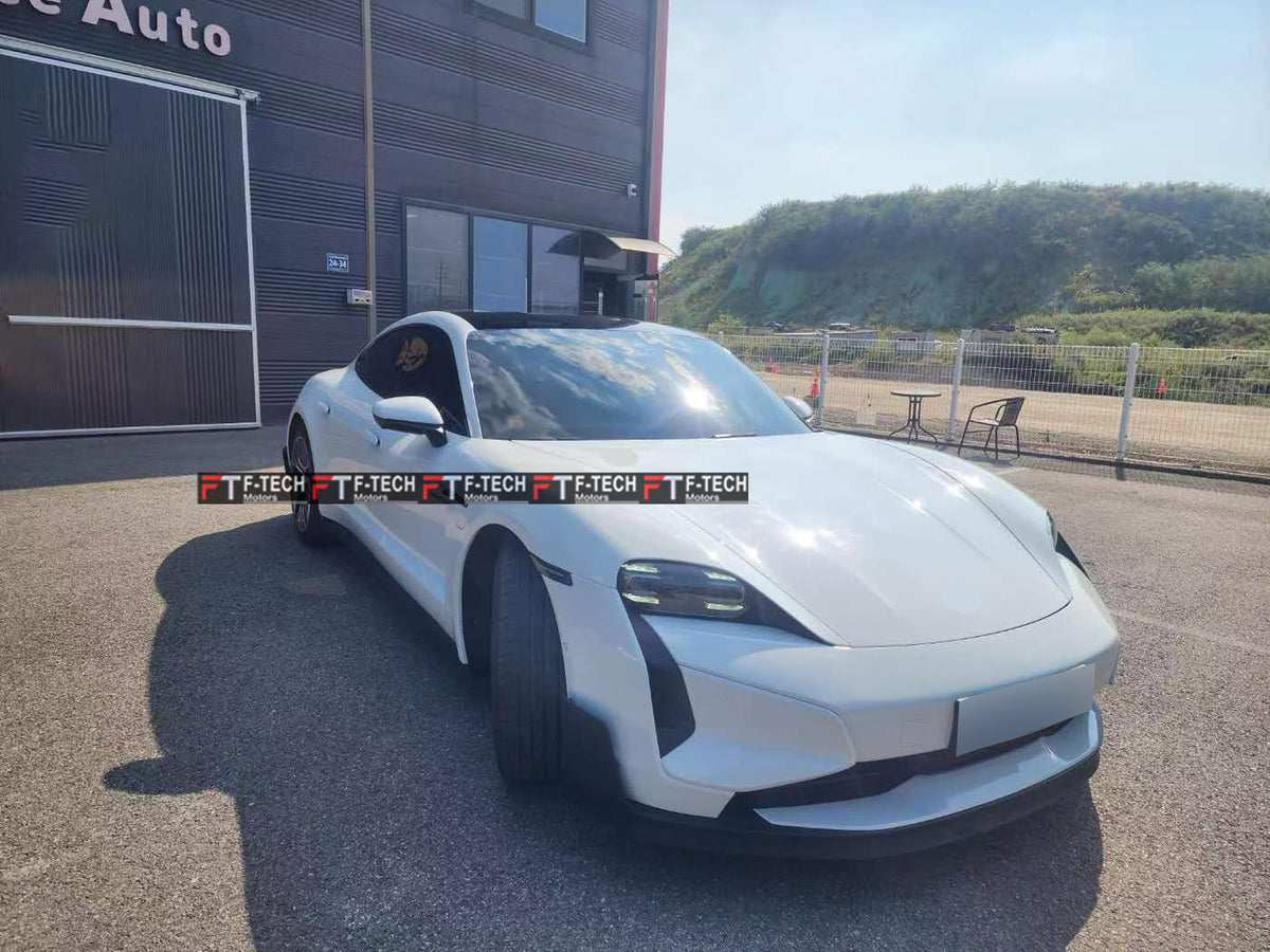 For Porsche Taycan 4 4S GTS 9J1.1 2019 - 2023 Upgrade Turbo GT Body Kit
