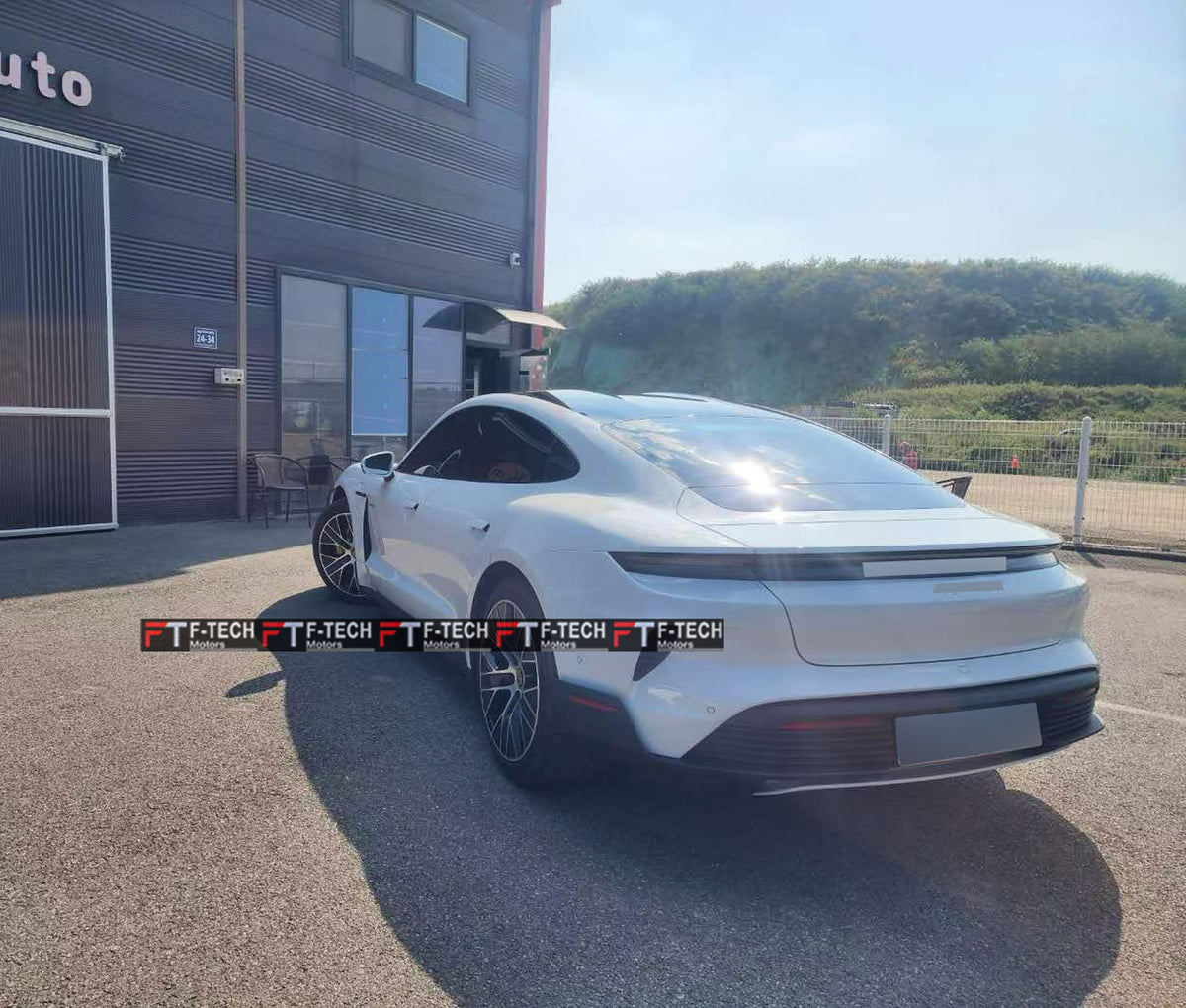 For Porsche Taycan 4 4S GTS 9J1.1 2019 - 2023 Upgrade Turbo GT Body Kit