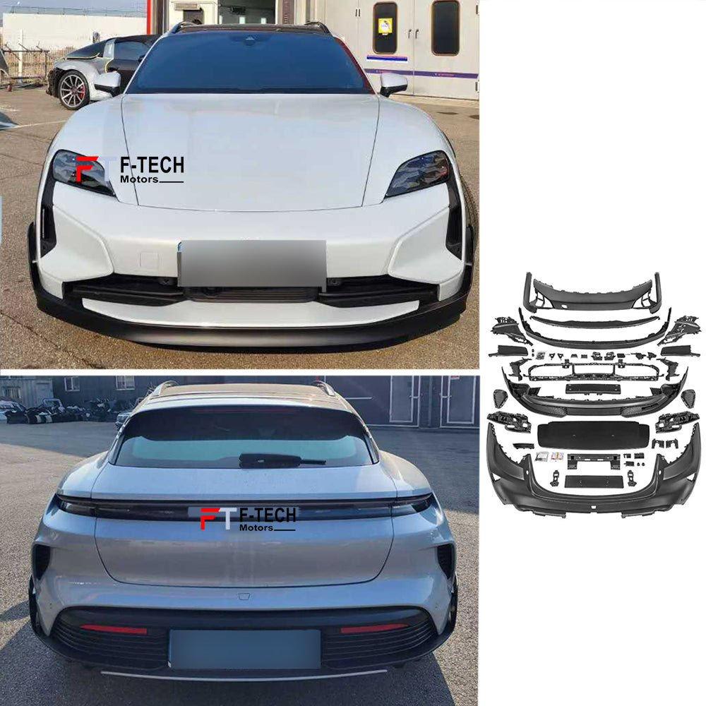 For Porsche Taycan 4 4S GTS Cross Turismo 9J1.2 2024+ Turbo GT Body Kit