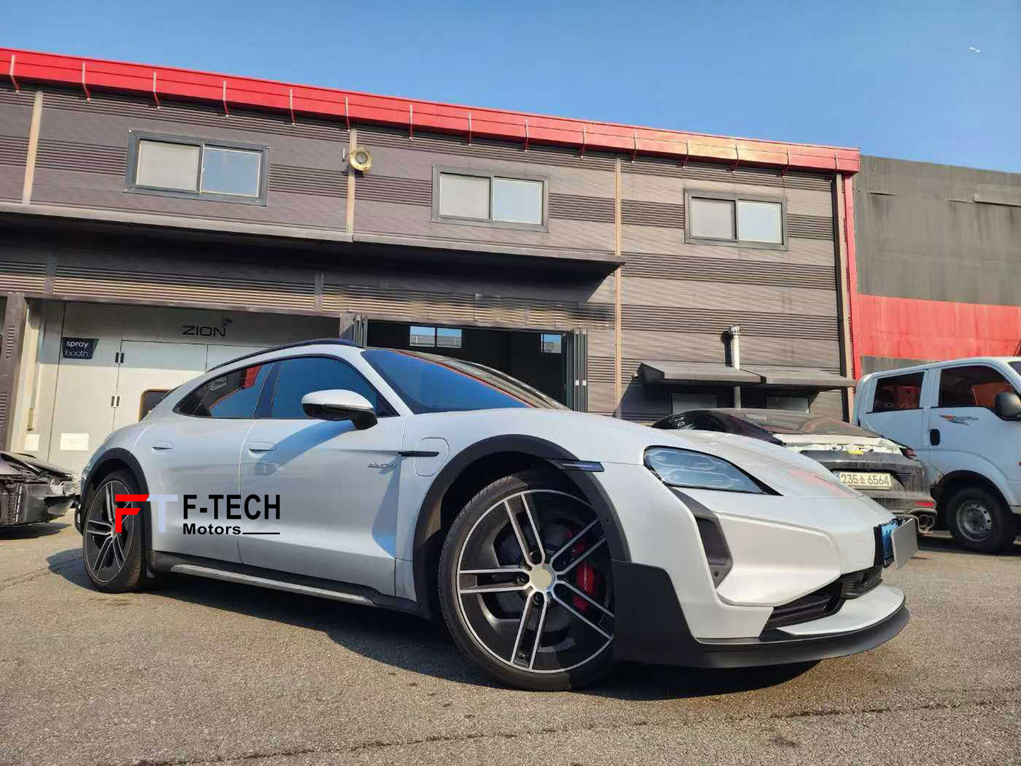 For Porsche Taycan 4 4S GTS Cross Turismo 9J1.2 2024+ Turbo GT Body Kit