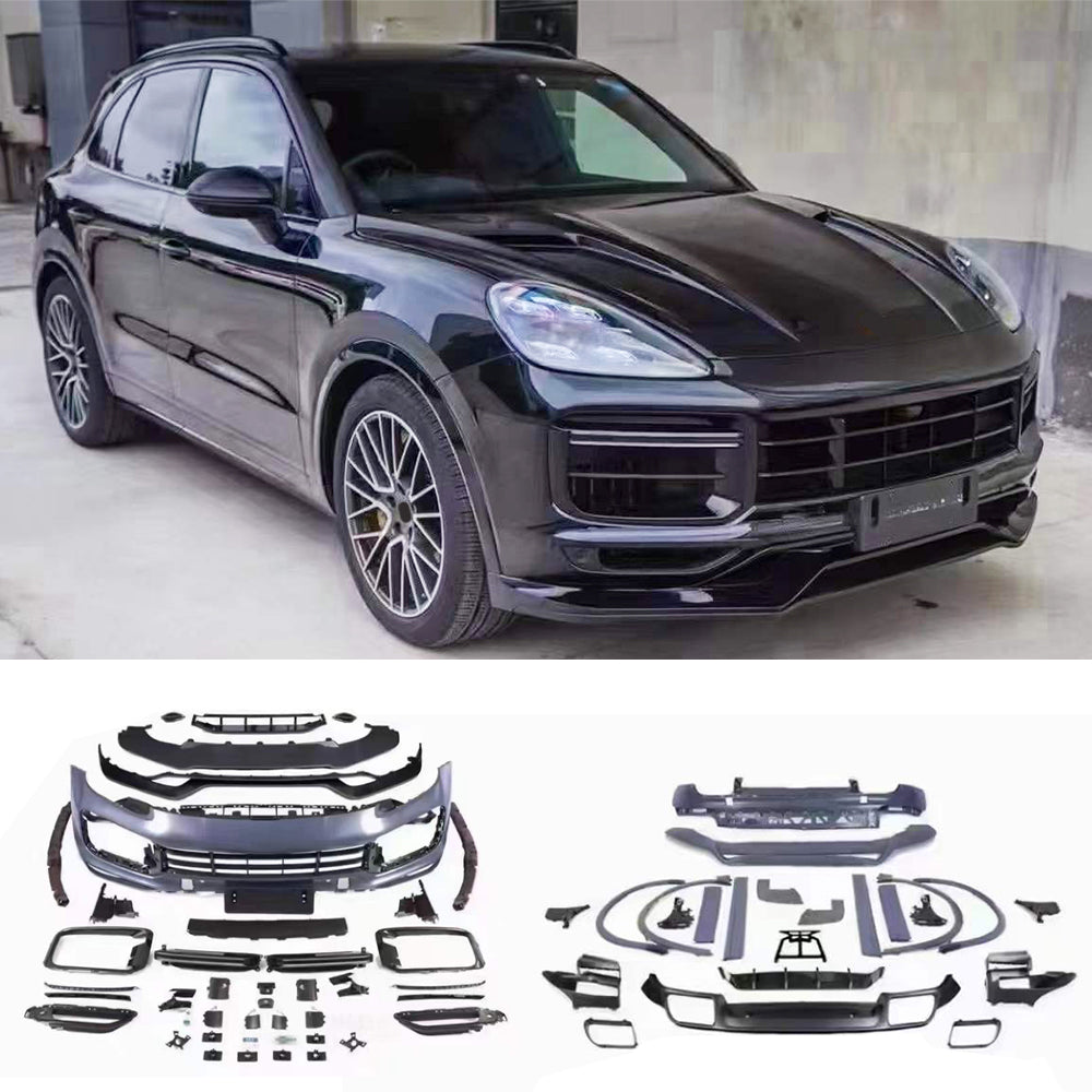 Upgrade to Turbo Body Kit fits Porsche Cayenne E3 2018+