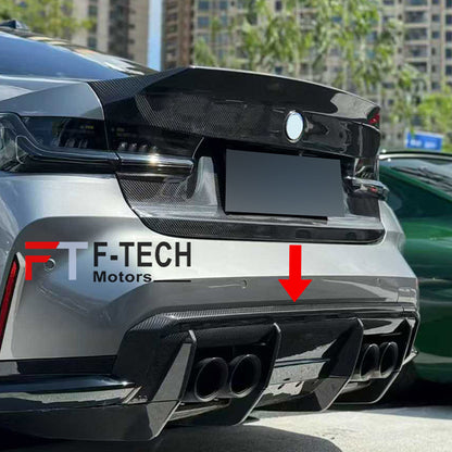 Dry Carbon Fiber Rear Diffuser For BMW M3 G80 M4 G82 2020 - 2024