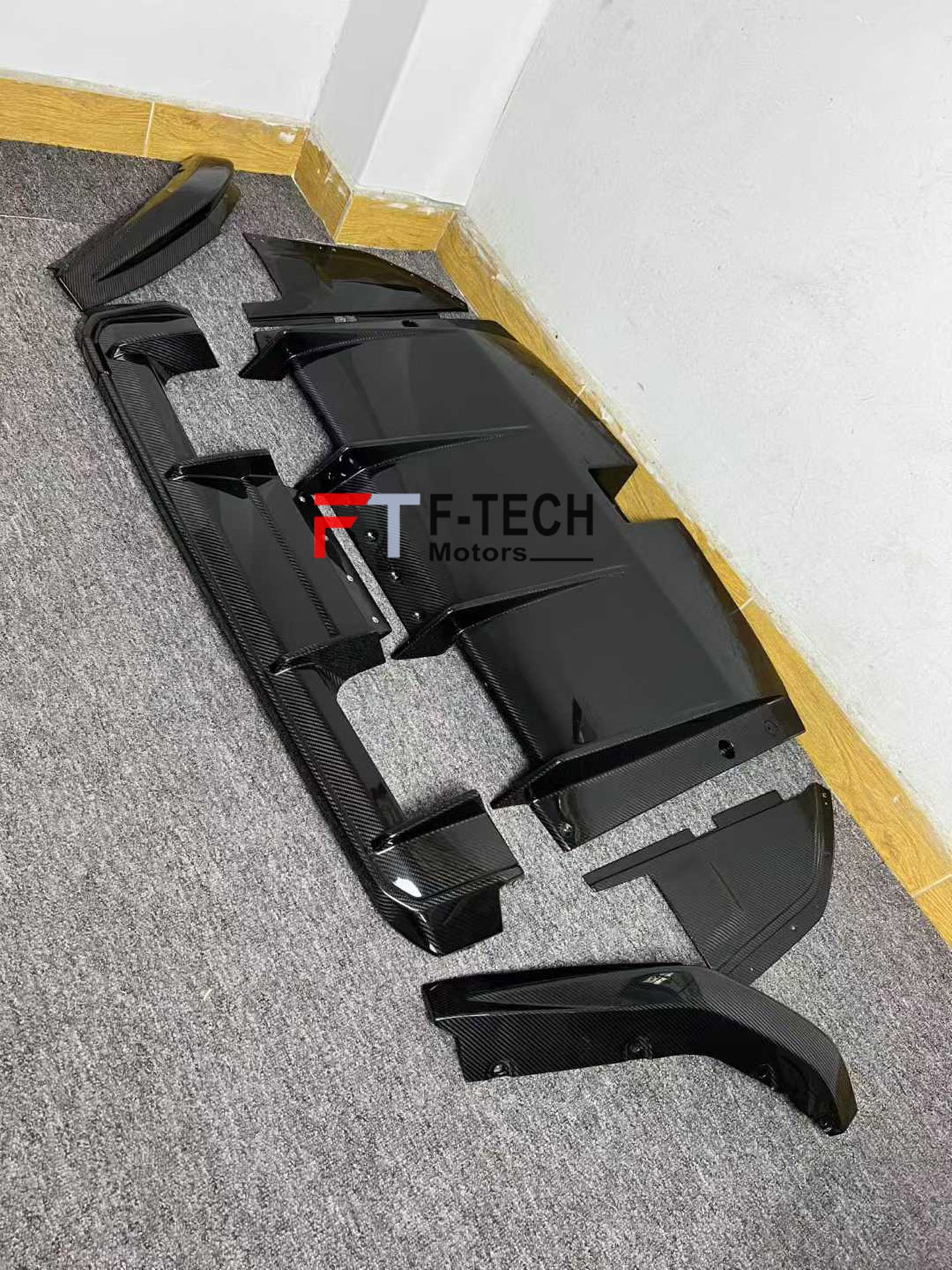 Dry Carbon Fiber Rear Diffuser For BMW M3 G80 M4 G82 2020 - 2024