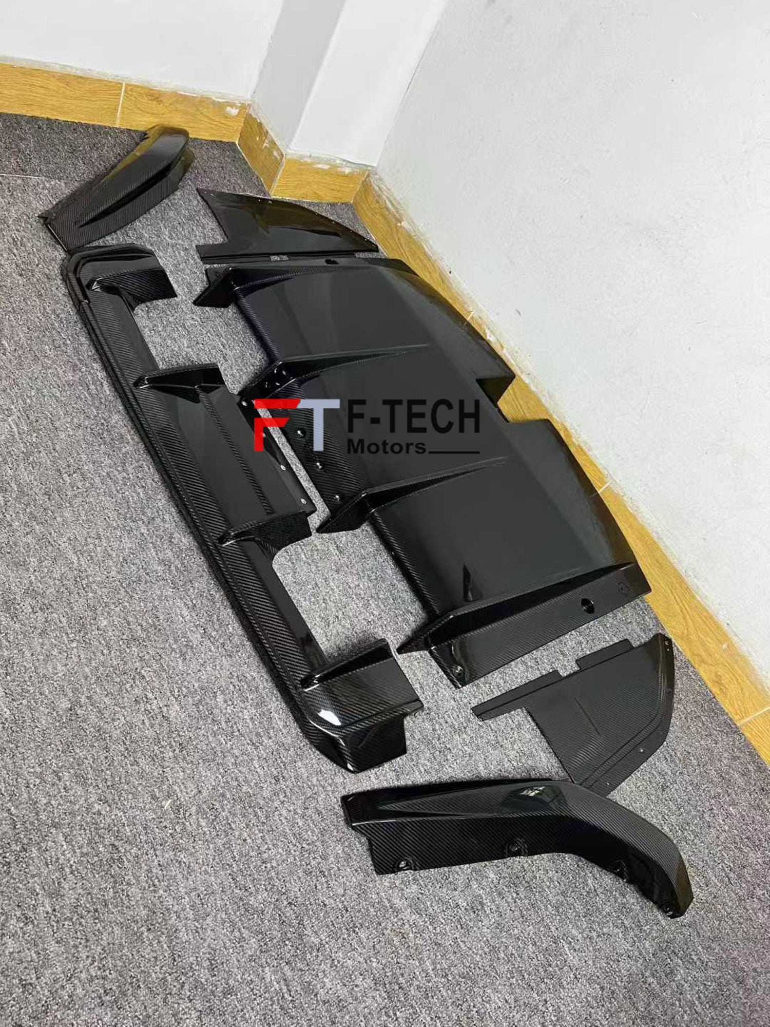 Dry Carbon Fiber Rear Diffuser For BMW M3 G80 M4 G82 2020 - 2024