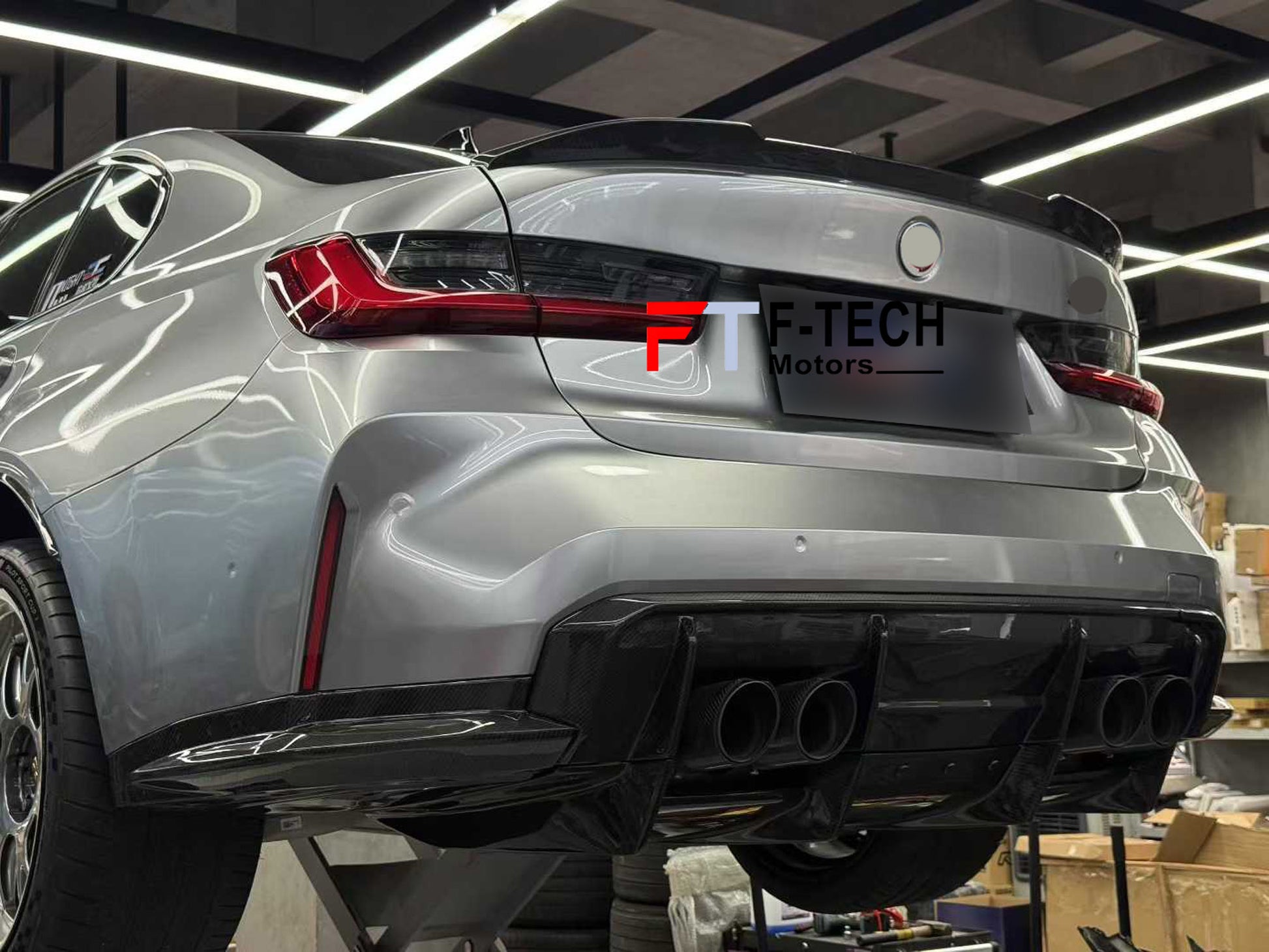 Dry Carbon Rear Diffuser For BMW G80 M3 G82 M4 2020 - 2024