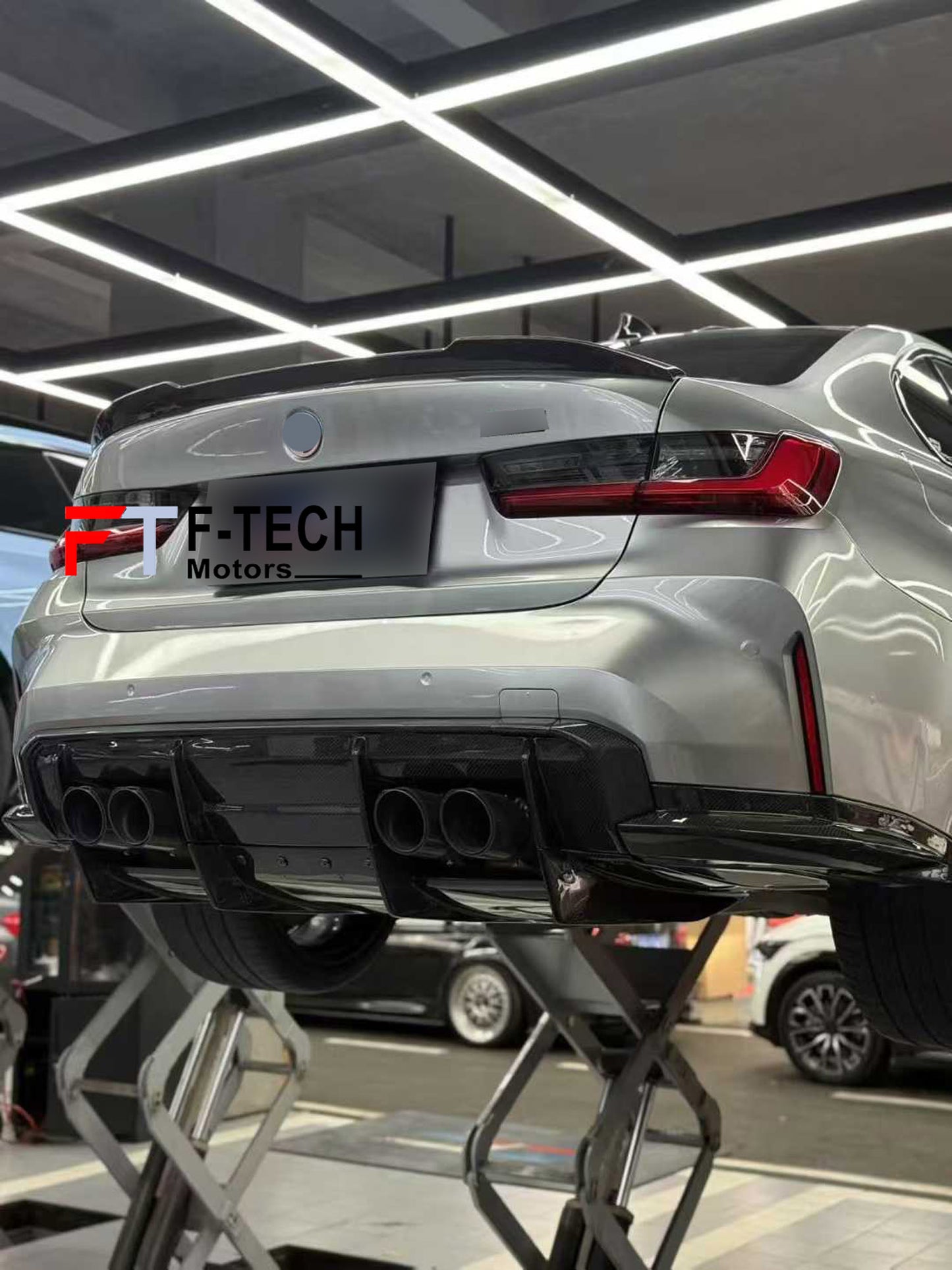 Dry Carbon Rear Diffuser For BMW G80 M3 G82 M4 2020 - 2024
