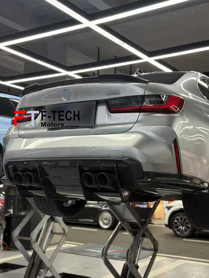 Dry Carbon Rear Diffuser For BMW G80 M3 G82 M4 2020 - 2024