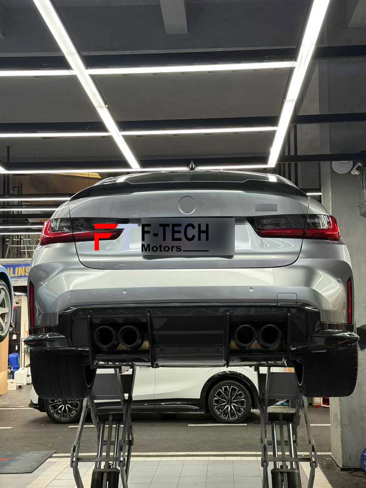 Dry Carbon Rear Diffuser For BMW G80 M3 G82 M4 2020 - 2024