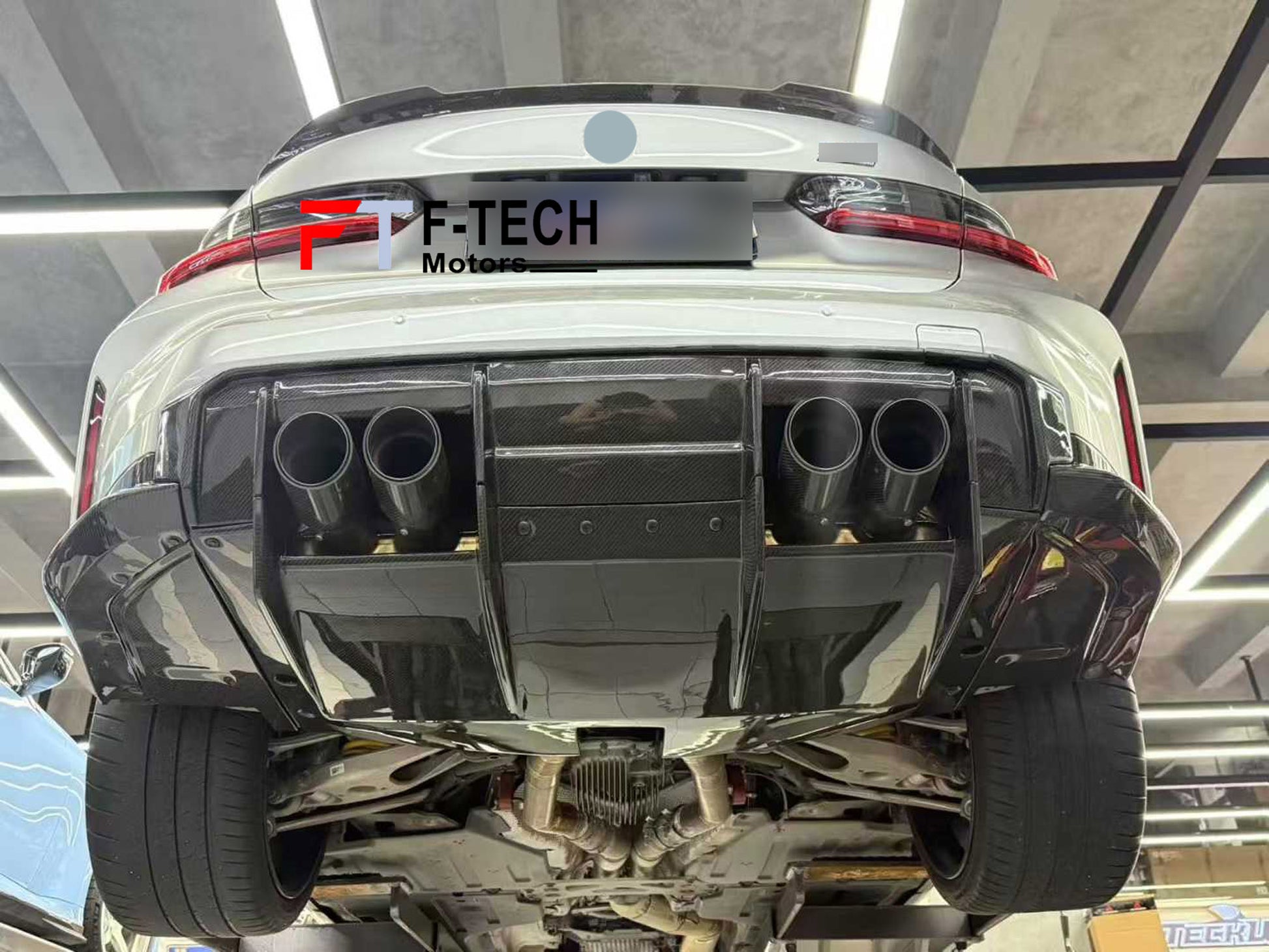 Dry Carbon Rear Diffuser For BMW G80 M3 G82 M4 2020 - 2024
