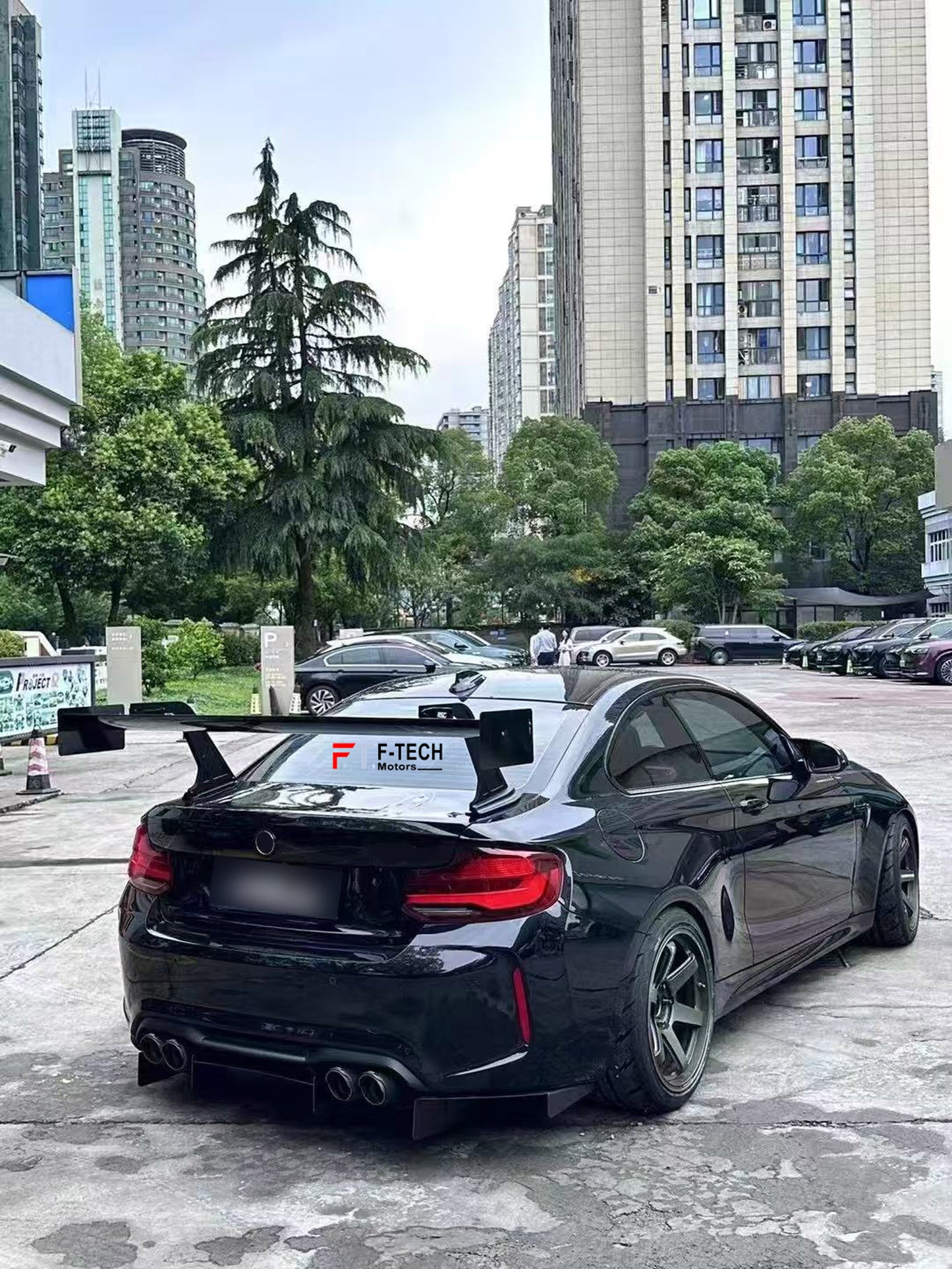 Carbon Fiber Rear Wing Spoiler for BMW M2 F87 2016 - 2021