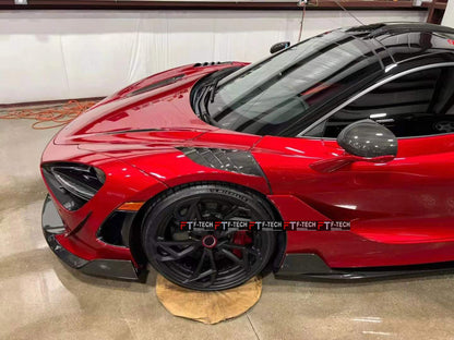 For McLaren 720S 2017 - 2023 Dry Carbon Fiber Body Kit RYFT